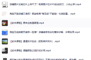 零基础淘宝美工特训营，学完你也能成为淘宝美工大神
