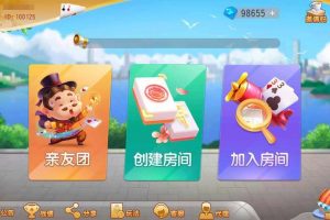 创胜系列 大众娱乐菏泽麻将亲友团 房卡棋牌组件