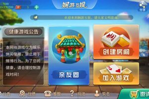 娴游互娱地方玩法 麻将三张 捉麻子房卡棋牌 俱乐部亲友圈 完整数据和双端