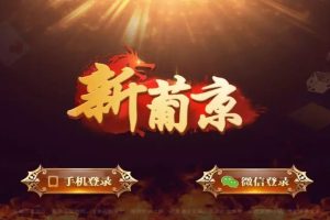 微星二次开发 新普京棋牌游戏源码 财神版