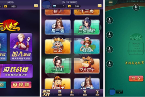 H5棋牌 星驰互娱H5 超稳无敌修复版 牛牛+金华+二八 三款游戏源码组件+简单教程